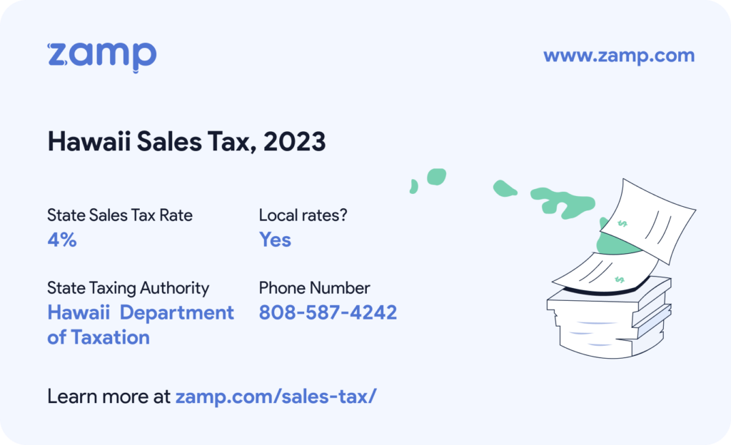 Ultimate Hawaii Sales Tax Guide Zamp