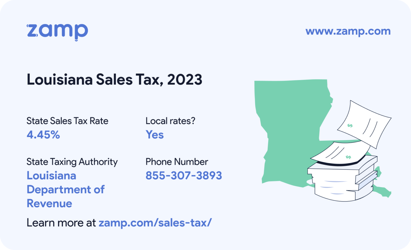 Ultimate Louisiana Sales Tax Guide Zamp