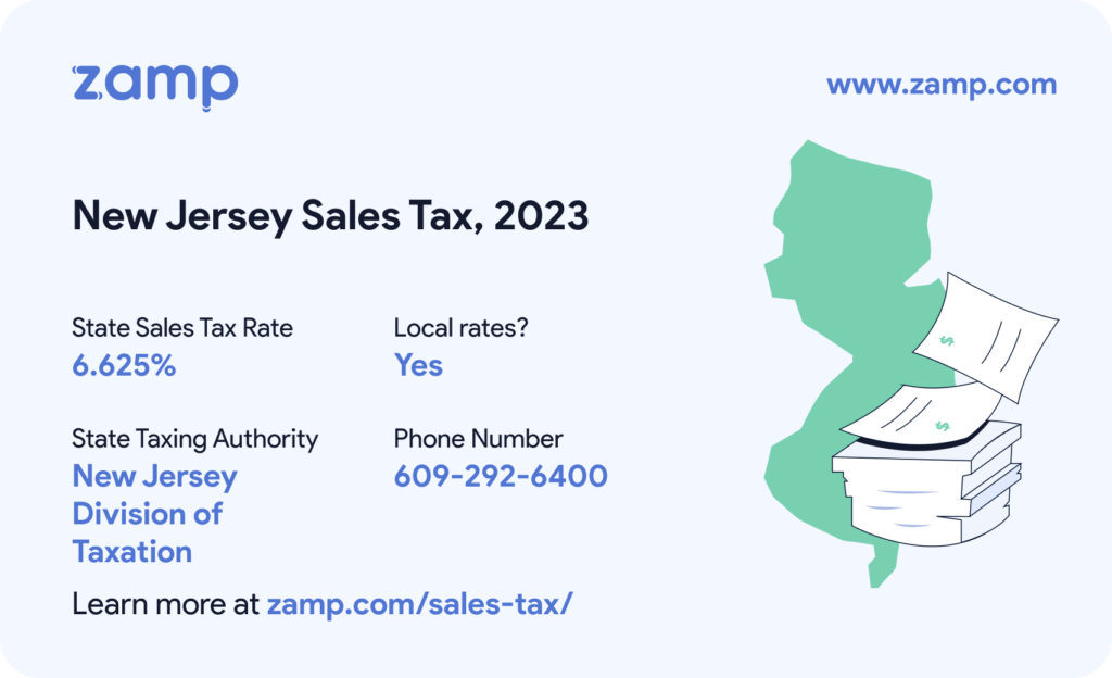 Ultimate New Jersey Sales Tax Guide Zamp