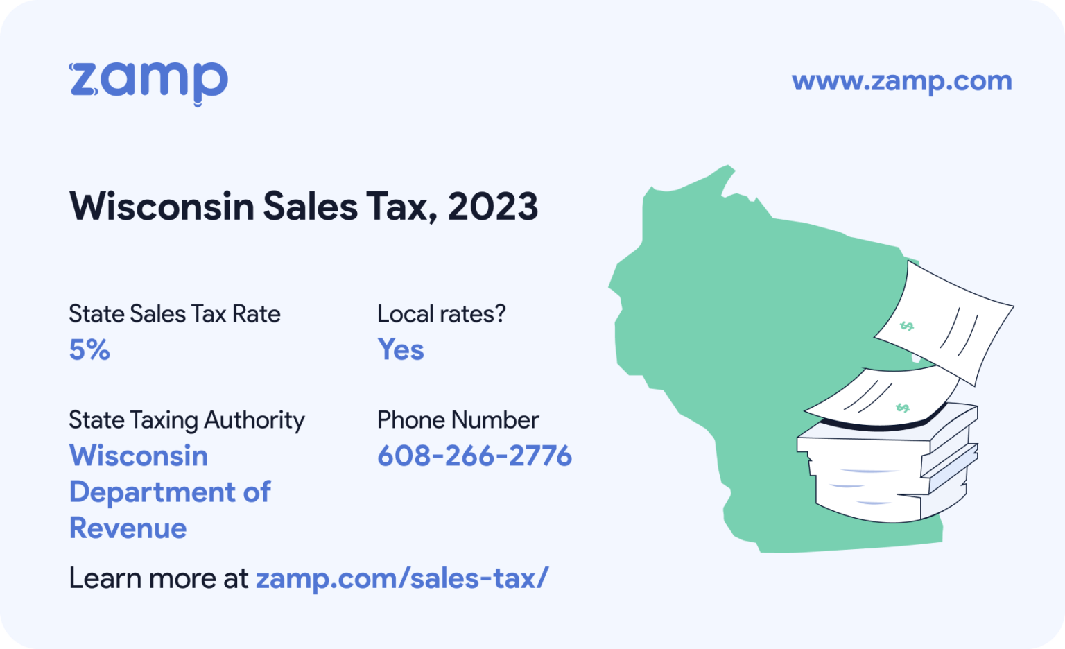 Ultimate Wisconsin Sales Tax Guide Zamp