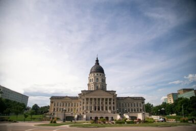Image showing the Kansas state capitol in Topeka