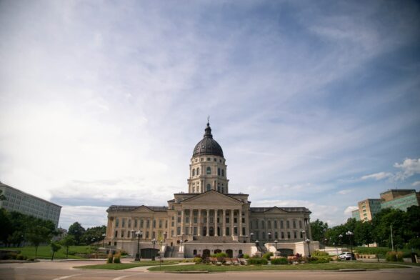 Image showing the Kansas state capitol in Topeka